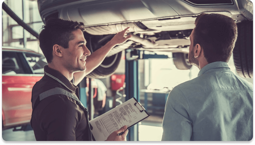 Vehicle inspection consultation